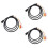 3Pièces Câbles Adaptateurs Audio Connecteurs 6