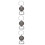 3Pièces - Mini Fléchette Métal Ouvre- Pendant Sac 5