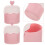 10Pièces Mousseur Rose Compact Portable Simple À Utiliser 6