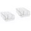 2Pièces Boîtes De Rangement Transparentes En Plastique 4