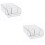 2Pièces Boîtes De Rangement Transparentes En Plastique 6