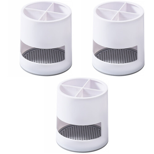3Pièces Support Égouttoir Ustensiles Design Nordique 2