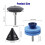 Lawn Mower Blade Sharpener, Lawnmower Blade Sharpener for Drill with Blade Balancer, Mower Blade Sharpener for Drill 7