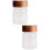 2Pièces Bocaux Conservation Verre Cuisine Sécurisés Variés 6