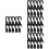 40Pièces Crochet D'amarrage Noir Robuste Pour Kayak 5