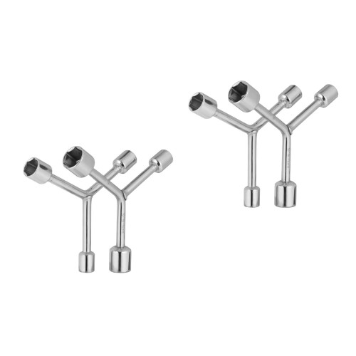 2Ensembles Ensemble En Acier Durable Argenté Outils Réparations 1