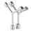 2Ensembles Ensemble En Acier Durable Argenté Outils Réparations 10