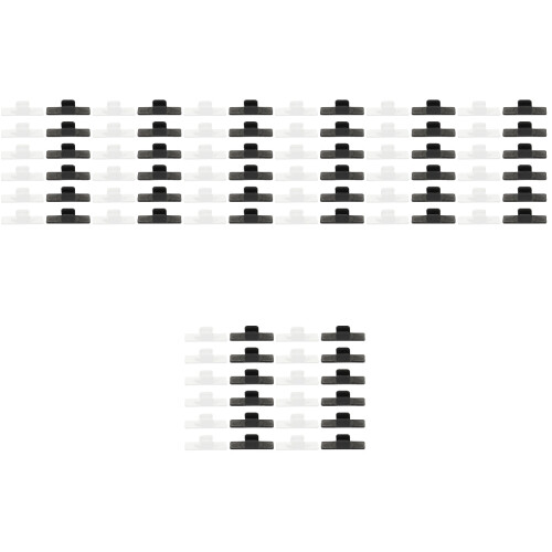 96Pièces Clips Fixation Stylo Auto-Adhésifs Pour École Et 1