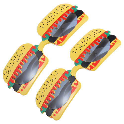 4Pièces Lunettes Novelty ABS , Accessoires Photo Fun 1
