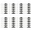 96Pièces Clips Fixation Stylo Auto-Adhésifs Pour École Et 4