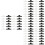 96Pièces Clips Fixation Stylo Auto-Adhésifs Pour École Et 5