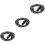 3Pièces Câble Double Xlr Noir Anti-Interférences Pour Audio 4