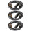 3Pièces Câble Double Xlr Noir Anti-Interférences Pour Audio 7
