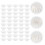 300St Witte Cupcake Papier Cups Bloemvormig Voor 10