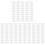 300St Witte Cupcake Papier Cups Bloemvormig Voor 2