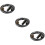 3Pièces Câble Double Xlr Noir Anti-Interférences Pour Audio 8