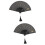2Pièces Éventail Pliable Bambou Noir Style Chinois Décoratif 6