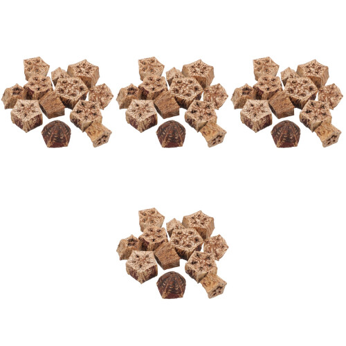48Pièces D’activité Pour Perroquets En Fruit Marron Clair 1