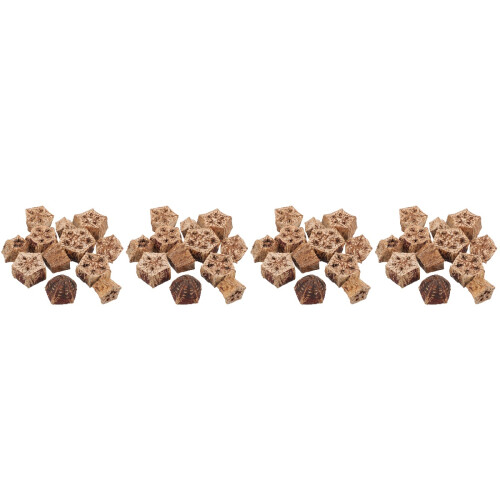 48Pièces D’activité Pour Perroquets En Fruit Marron Clair 2