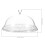3Pièces Plateau Gâteau Rond Transparent Dôme Pour Dessert 9