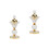 2Pièces Encensoir Cristal Style Décor Élégant 4