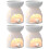4Pièces Plateau Encens Céramique Décor Élégant 4