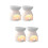 4Pièces Plateau Encens Céramique Décor Élégant 6