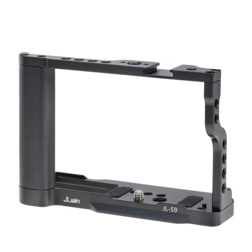 JLwin Camera Cage & Handle for   S9 Rabbit Case Protective Frame Vlog Tripod Mount for Mirrorless Cameras 2
