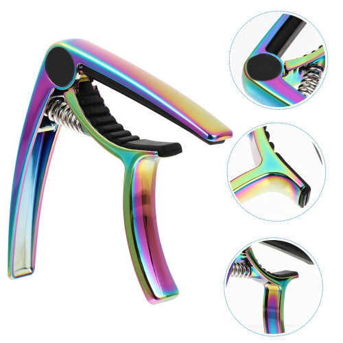 1Pièces Capo Tuner Ukulélé Alliage Zinc Ajustement Simple