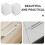 8Pièces Bumpers Silicone Clair Anti-Collision Pour Tiroirs 5