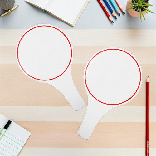 25Pièces Tableaux Manuels Blancs Pour Scores Jeux Et Votes