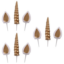 9Pièces Cake Toppers En Argile Polymère, , Décoration Gâteau