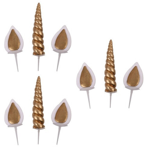 9Pièces Cake Toppers En Argile Polymère, , Décoration Gâteau