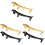 6Pièces Support Couverts Zinc Design Fin Cuisine 2