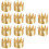 12Pièces Boucles De Serviette Or, Accessoires Table Chic 7