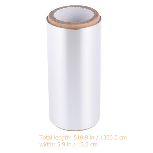 1Rouleau Papier Aluminium Mèches Transparent Pour DIY 1