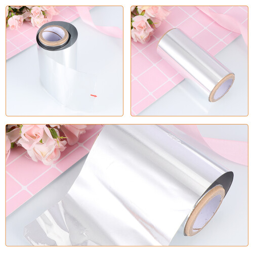 1Rouleau Papier Aluminium Mèches Transparent Pour DIY 2