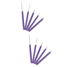 10Pièces Stylos Papier DIY Violet Pour Gravure En Céramique Pâte