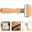 4Pièces Rouleau Cuisine Bois Mini Reutilisable 9