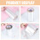 1Rouleau Papier Aluminium Mèches Transparent Pour DIY 4
