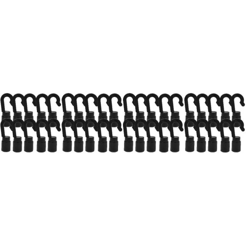 40Pièces Crochet D'amarrage Noir Robuste Pour Kayak 2