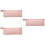3Pièces Case Rose À Double Compartiment Pour Sèche- Et Boucleur 4