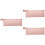 3Pièces Case Rose À Double Compartiment Pour Sèche- Et Boucleur 5
