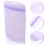 2Pièces Stockage Alimentaire Violet Silicone Sceau 7