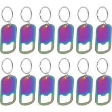 12Pièces Ouvre-Bouteilles Manuel Acier Inoxydable Compact Coloré