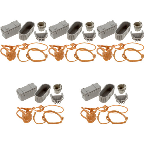 5Ensembles Mini Ranch Simulation Accessoires Jeu Éducatif Enfants 1