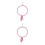 2Pièces Accessoire Perroquet Rose Pour Cage 4