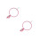 2Pièces Accessoire Perroquet Rose Pour Cage 5