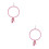 2Pièces Accessoire Perroquet Rose Pour Cage 7