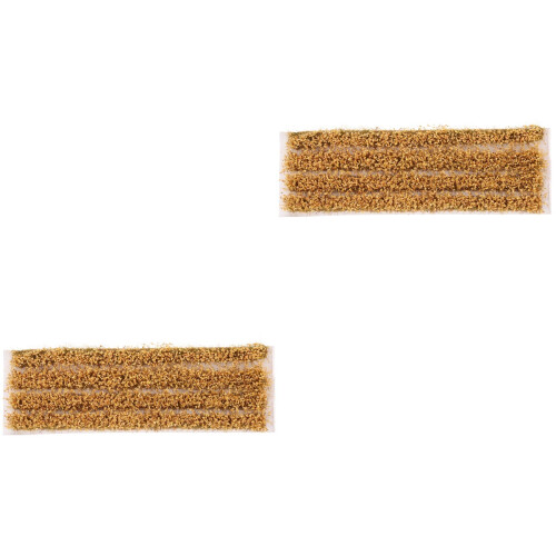 2Ensembles Garniture D'herbe Statique Pour Table De Sable 1